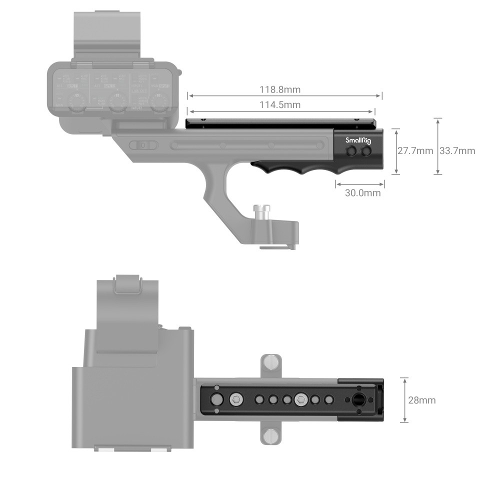 SmallRig MD3490 Удлинитель для ручки Sony FX3 XLR Handle Extension Rig-3