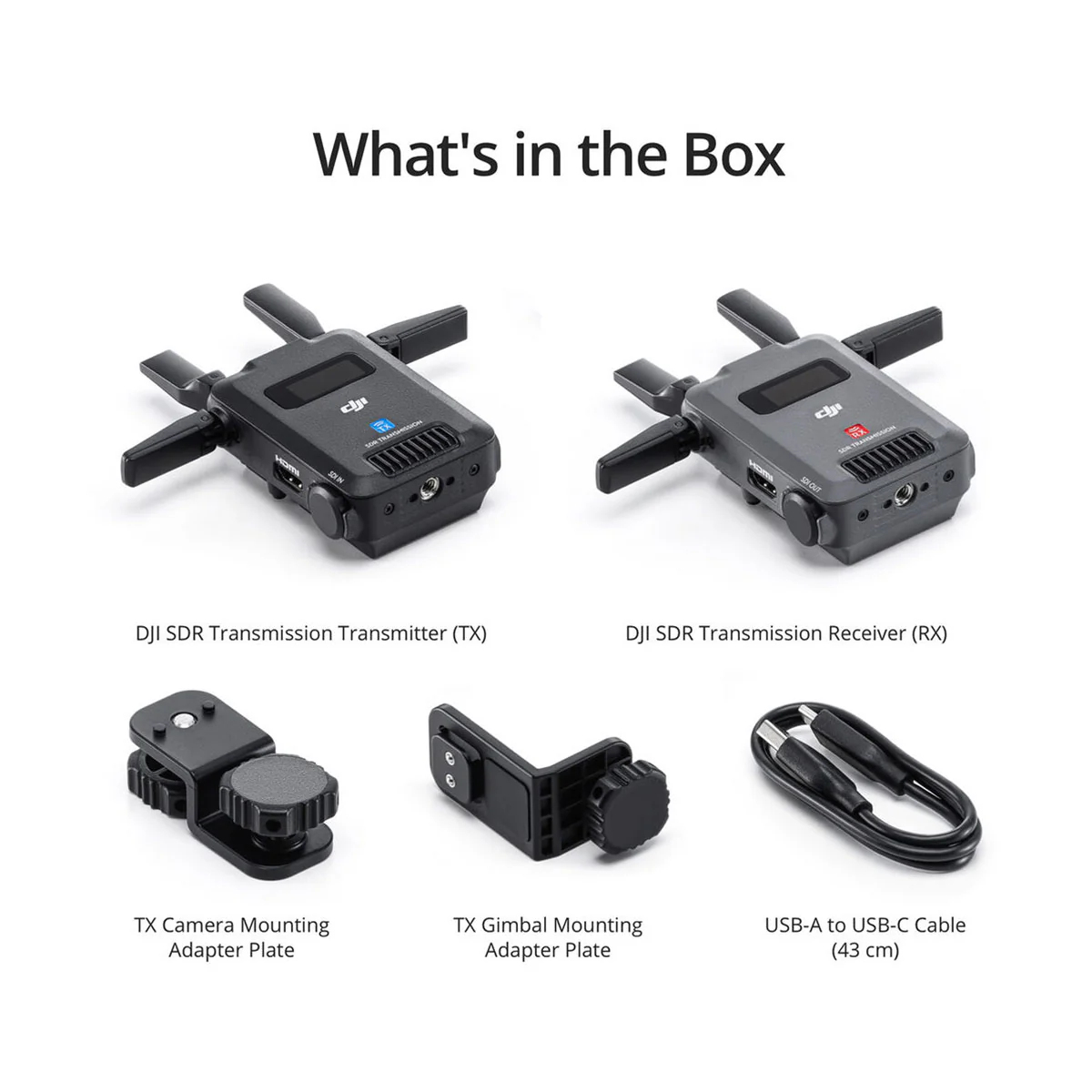Видеосендер DJI SDR Transmission Combo Комплект №1 (SDI/HDMI, Передатчик + Приемник)-2