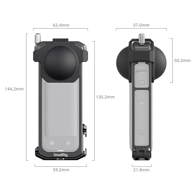 Силиконовый Чехол для Линз Insta360 X4 SmallRig 4278-3