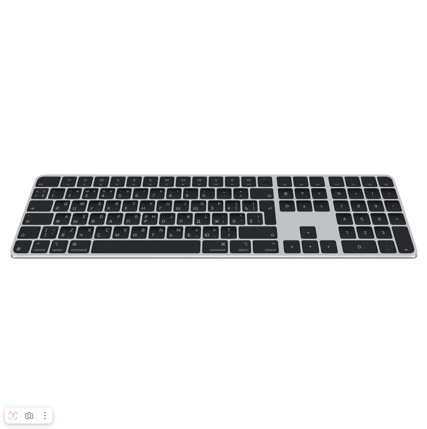 Клавиатура Apple Magic Keyboard Touch ID Numeric USB-C ENG/RUS MXK83LL/A BK-1