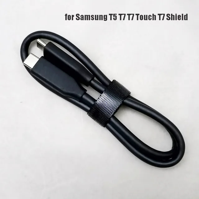 Кабель USB3.1 Gen2 10Gbps (Type C - Type C) Samsung T5/T7 SSD 40 см-2