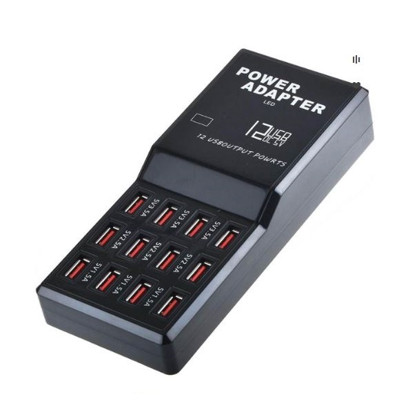 Зарядное Устройство USB NNM W-858 (порты: 12 Type-A /12A) 60Вт-1