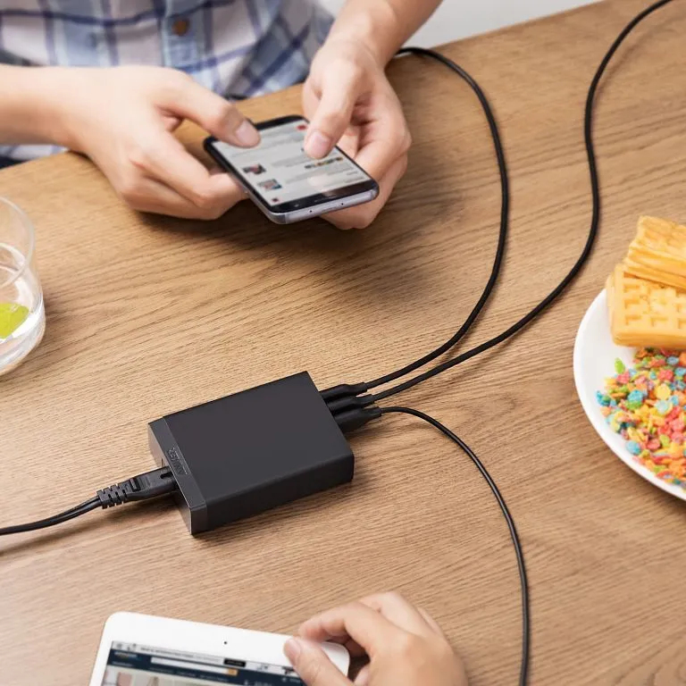 Зарядное Устройство USB Anker PowerPort 6 (A2123) 6 портов/60W-6