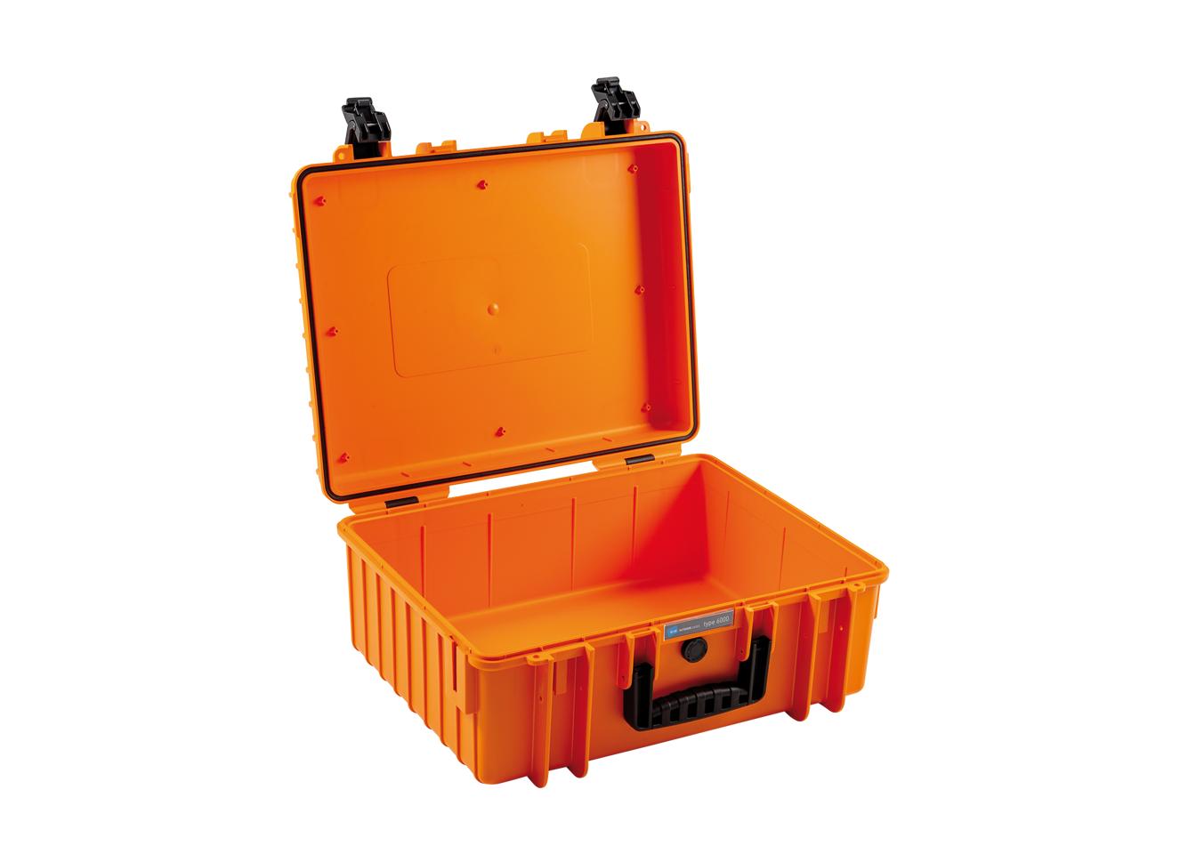 Кейс Защитный B&W Outdoor Type 6000 Оранжевый 475x350x200 мм-5