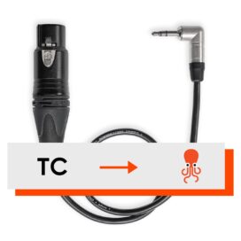 Кабель Timecode Tentacle C05 - XLR(F) 3pin to Jack(TRC) 3.5 mm