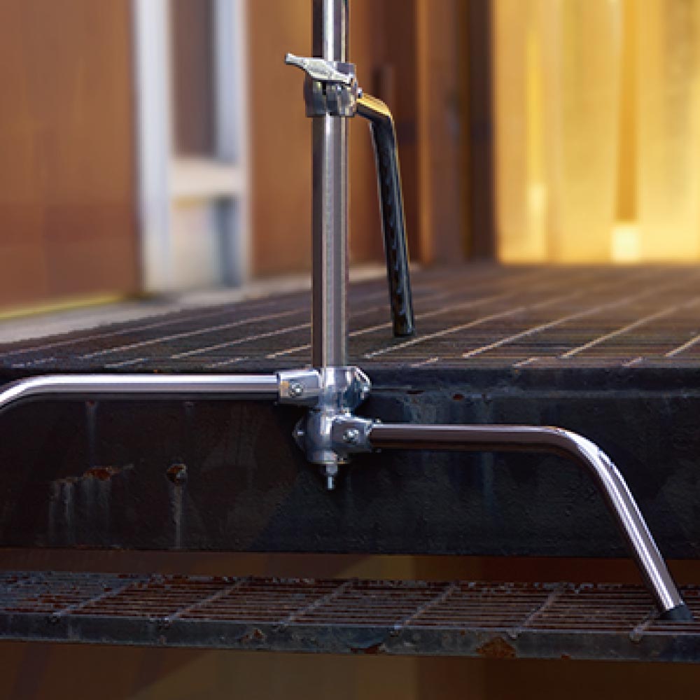 Стойка C-stand KUPO CS-30MK 30” Silver со скользящей ногой (112-250 см), КОМПЛЕКТ-3