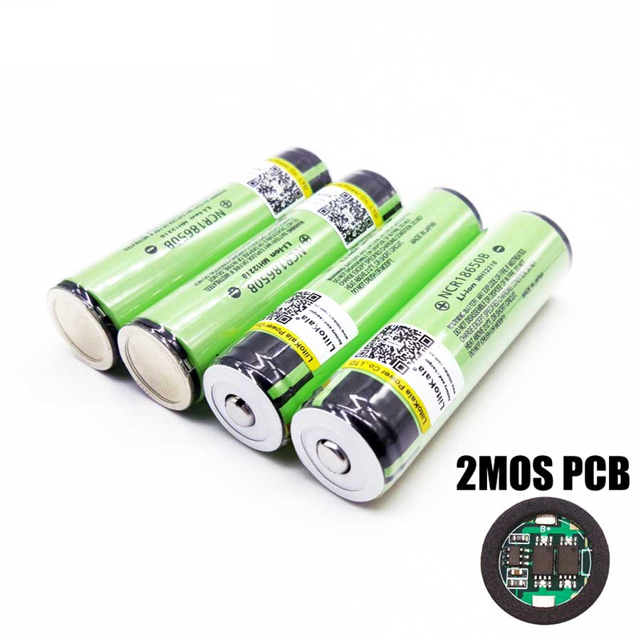 Аккумулятор 18650 LiitoKala NCR18650B (3,7В; 3400mAh; Защищенный) 1шт-4