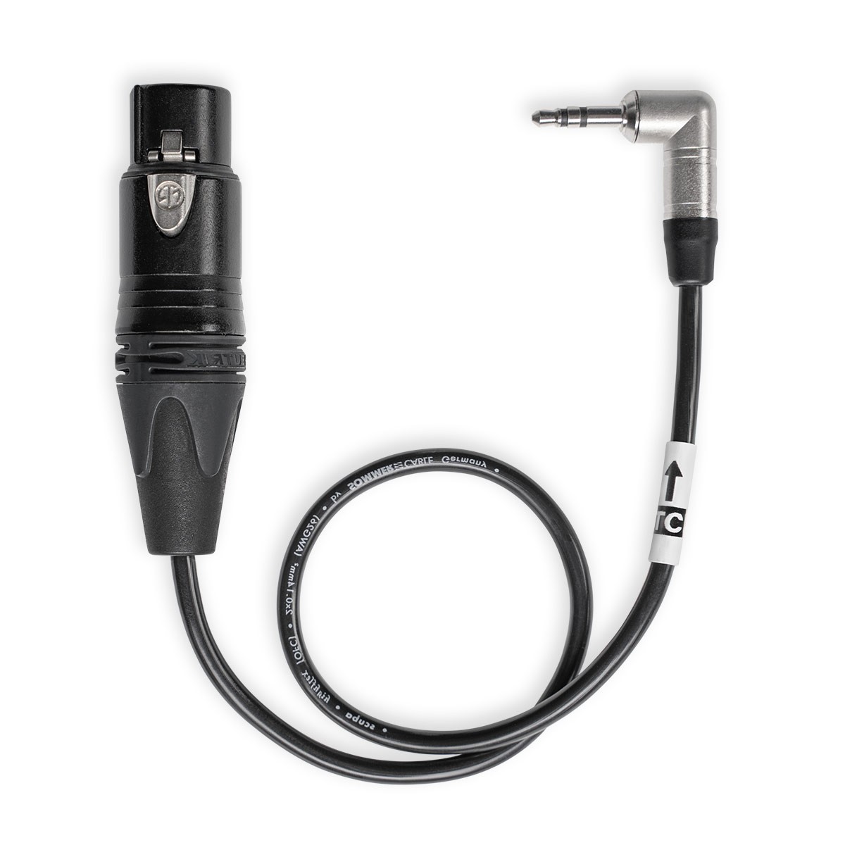 Кабель Timecode Tentacle C05 - XLR(F) 3pin to Jack(TRC) 3.5 mm-3