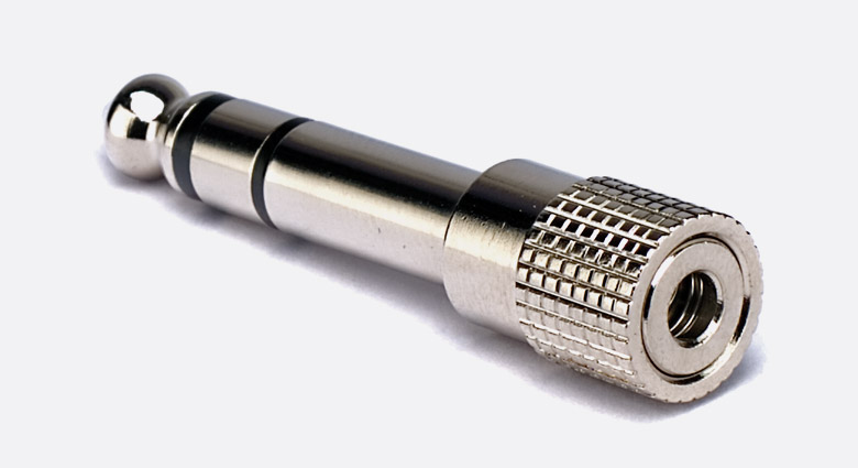 Адаптер для наушников корпусной Canford 3.5mm - 6.3mm Jack-1