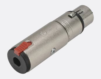 Адаптер с Jack 6.3 мм 3pin (мама) на XLR 3pin (мама) Neutrik (3FX-3J)