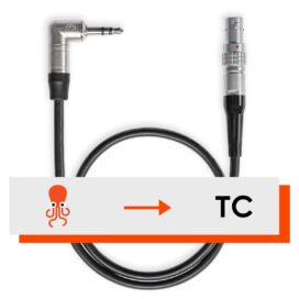 Кабель Timecode Tentacle C02 - Jack(TRC) 3.5 mm на LEMO 5-Pin TC In