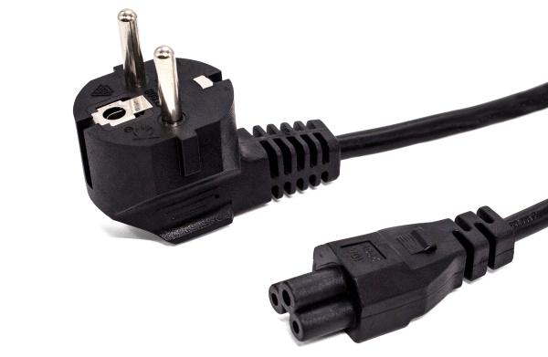 Кабель питания C5 - Shuko(F) 3х0.75мм2 10A/220V/1.8 метр Filum (FL-PC10-EU-C5-1.8M)-1