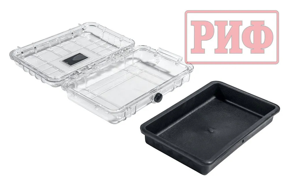 Кейс защитный ударопрочный РИФ IP55 WR-63T Прозрачный 190x130x55 мм-6