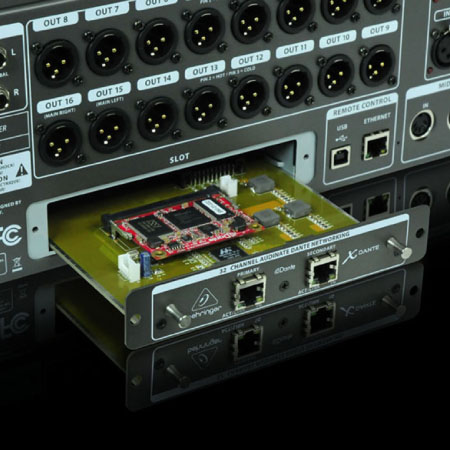 Карта расширения Behringer X-DANTE-2