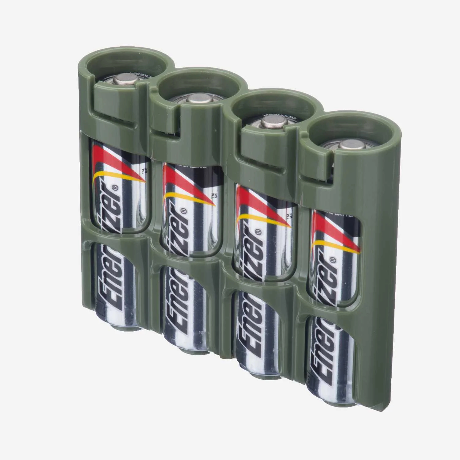 Кассета для аккумуляторов Slim Line AA 4 Pack Storacell (M.Green)-1