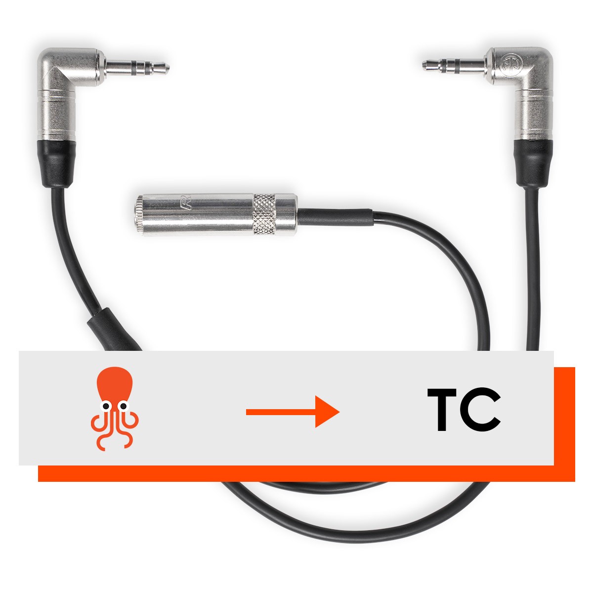 Кабель Timecode/Микрофон Tentacle C15 - Y-образн. Jack 3.5 mm на 3.5мм F+M-1