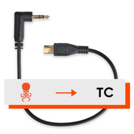 Кабель Timecode Tentacle C24 - Jack 3.5 mm to Micro USB SONY FX30/A7S3/A1