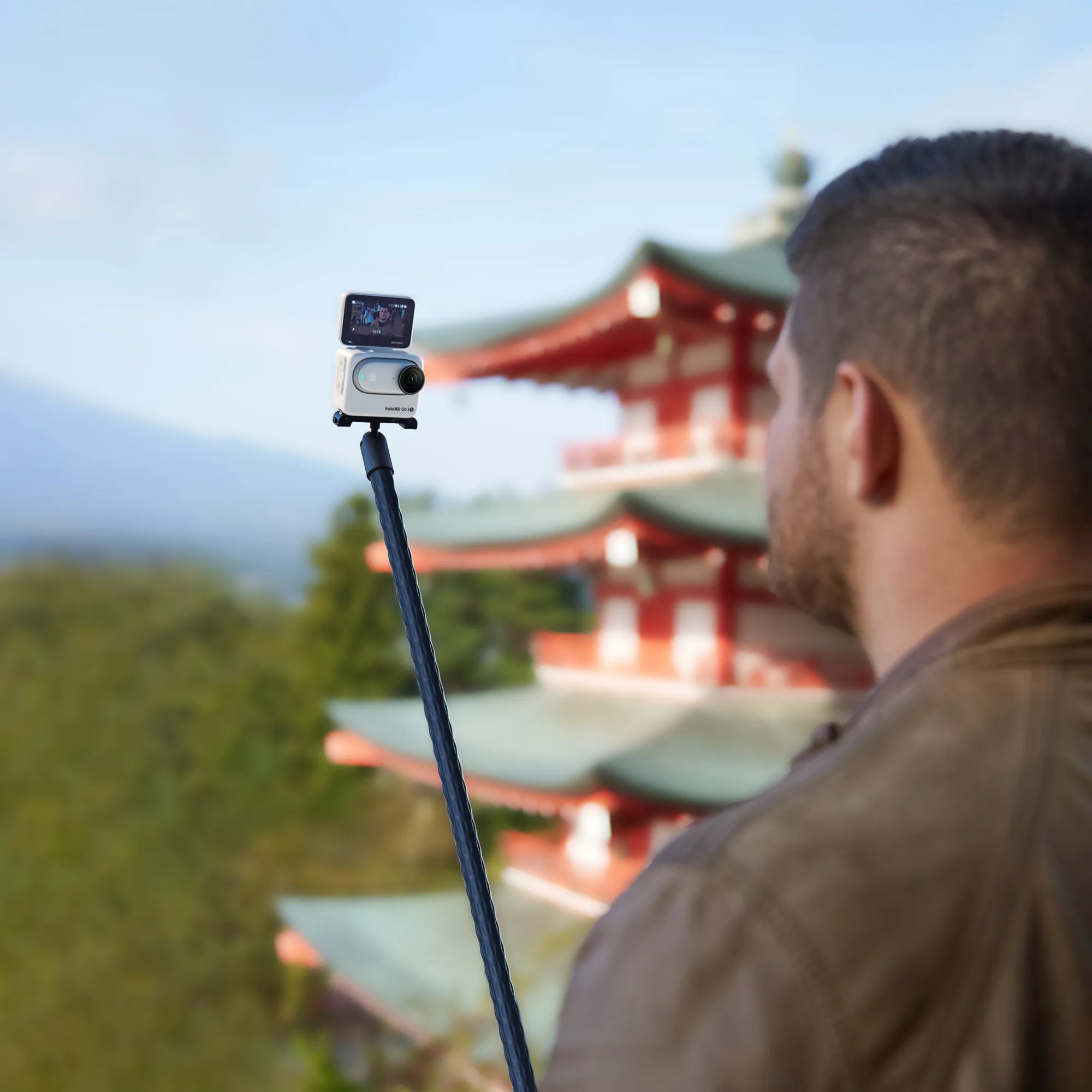 Гнущийся Монопод Insta360 Monkey Tail Mount-2