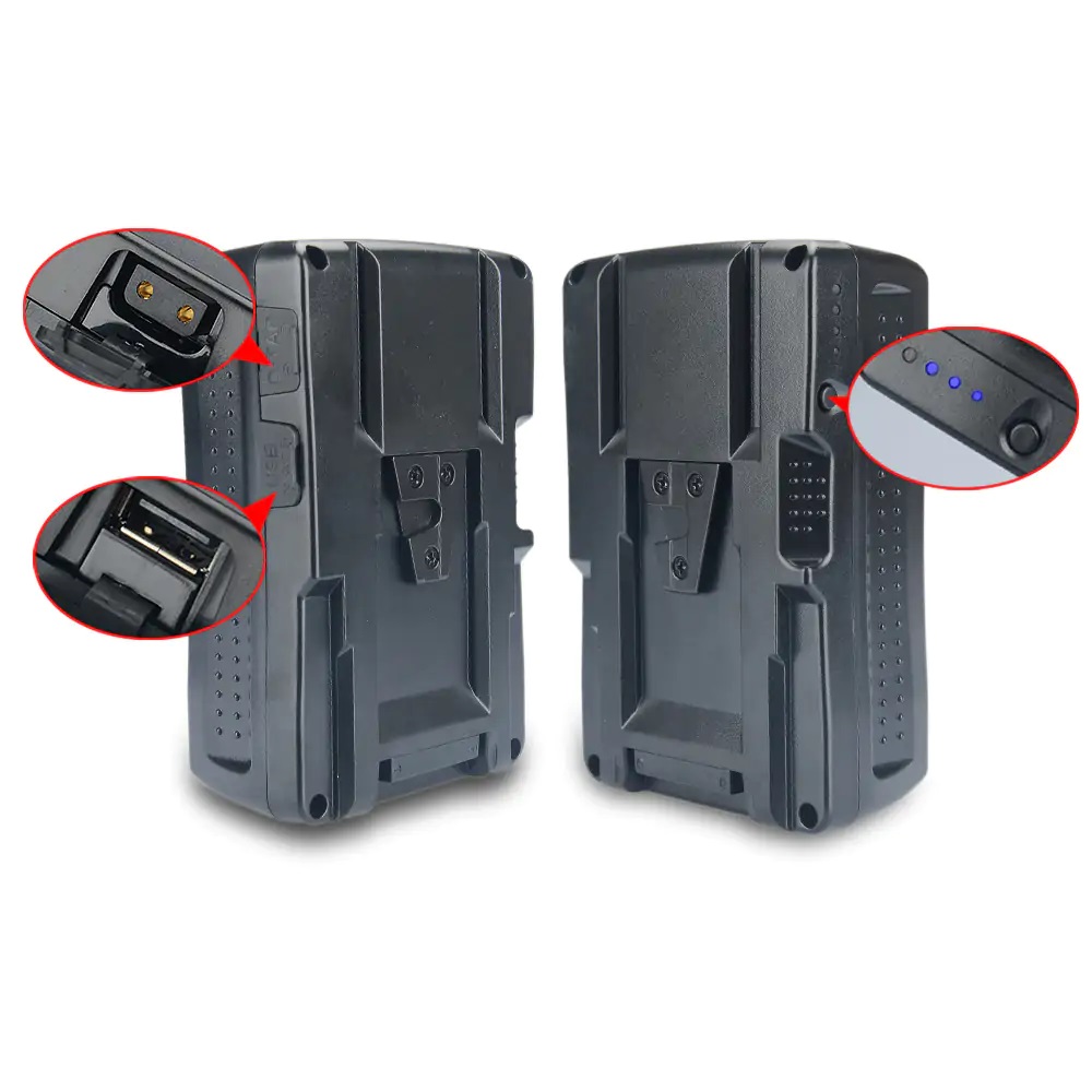 Аккумулятор V-mount Kingma BP-190WS (190 Wh,13200 мАч)-4