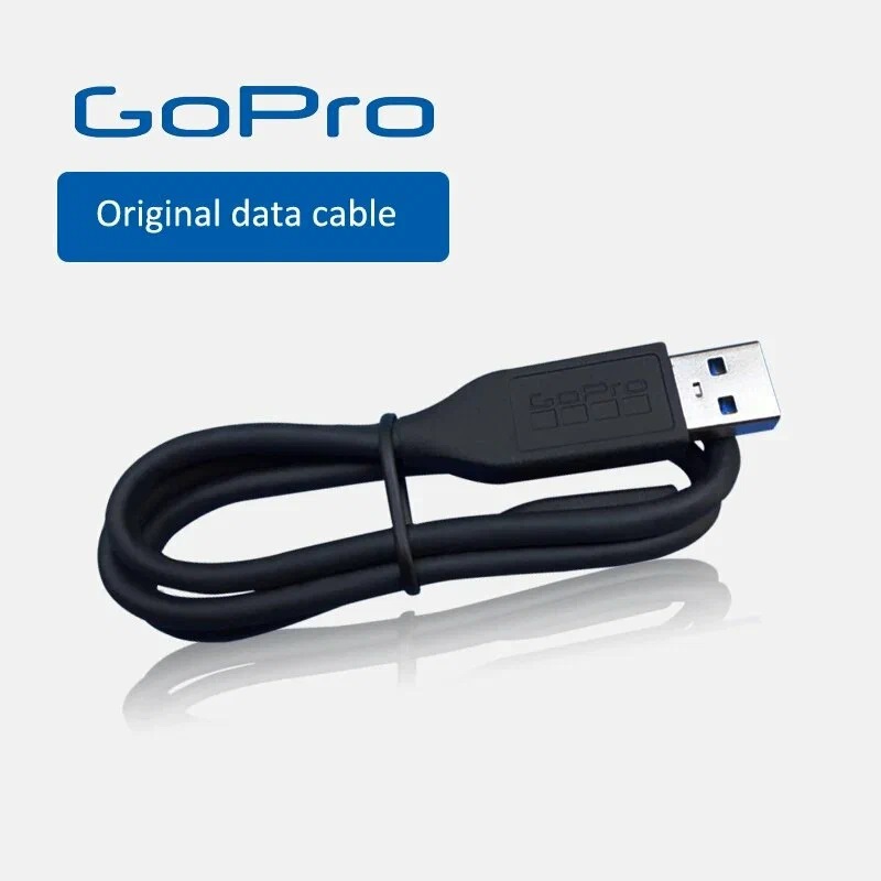 Кабель Ориг. USB-A/usb-C для зарядного устройства Gopro 9/10/11/12 0.4м-1