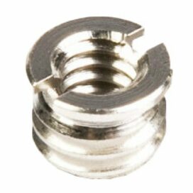 Адаптер 1/4" мама - 3/8" папа резьбовой Fotokvant FLH-01-BR (1шт)