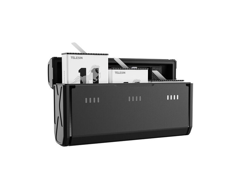 Зарядное Устройство GoPro 9/10/11/12 Telesin GP-HPK-011 +Кабель USB-3