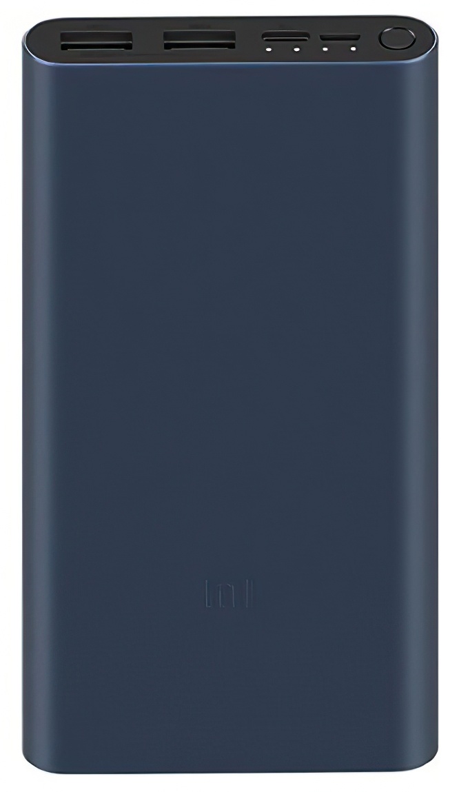 Портативный аккумулятор Xiaomi Mi Power Bank 3 10000 mAh PLM13ZM, графит-3