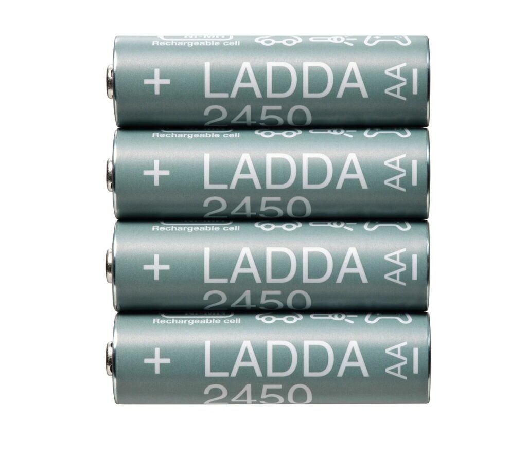 LSD Аккумуляторы IKEA LADDA 2450 mA/h.-1