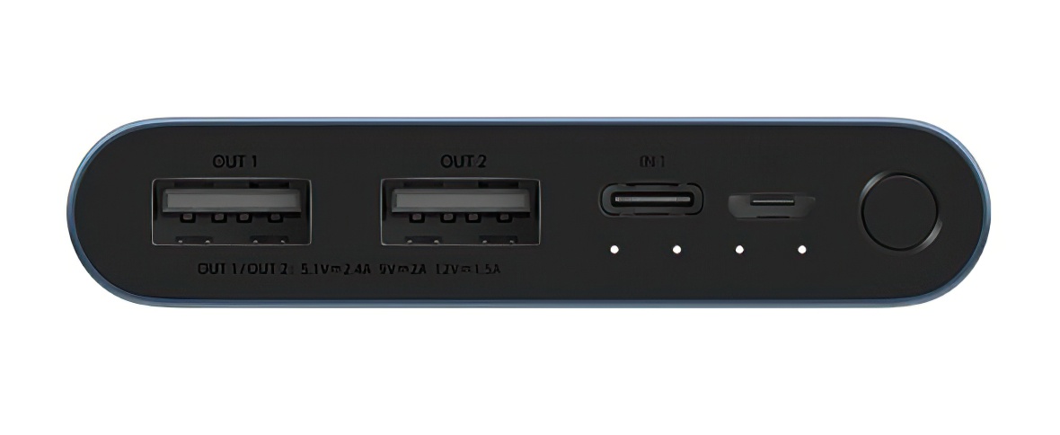 Портативный аккумулятор Xiaomi Mi Power Bank 3 10000 mAh PLM13ZM, графит-4