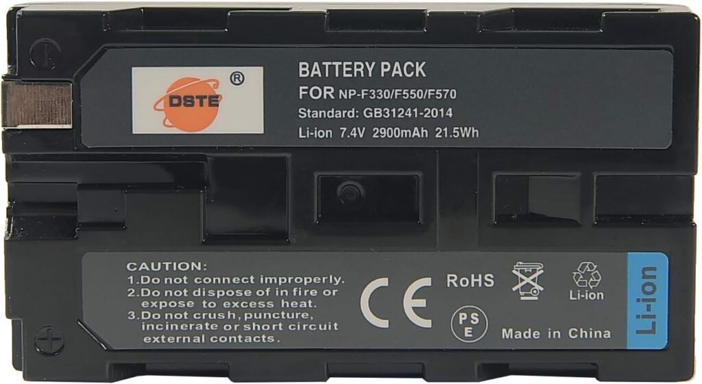 Аккумулятор Sony NP-F550/F570 DSTE-3