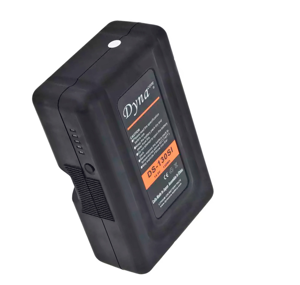 Аккумулятор V-Mount Dynacore DS-130SI 130W встроенная зарядка от 220В 130Wh-3