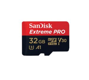 Карта памяти MicroSD 32GB SanDisk Class 10 Extreme Pro (100 Mb/s)