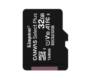 Kingston 32 ГБ Карта памяти microSDHC Canvas Select Plus, Class 10