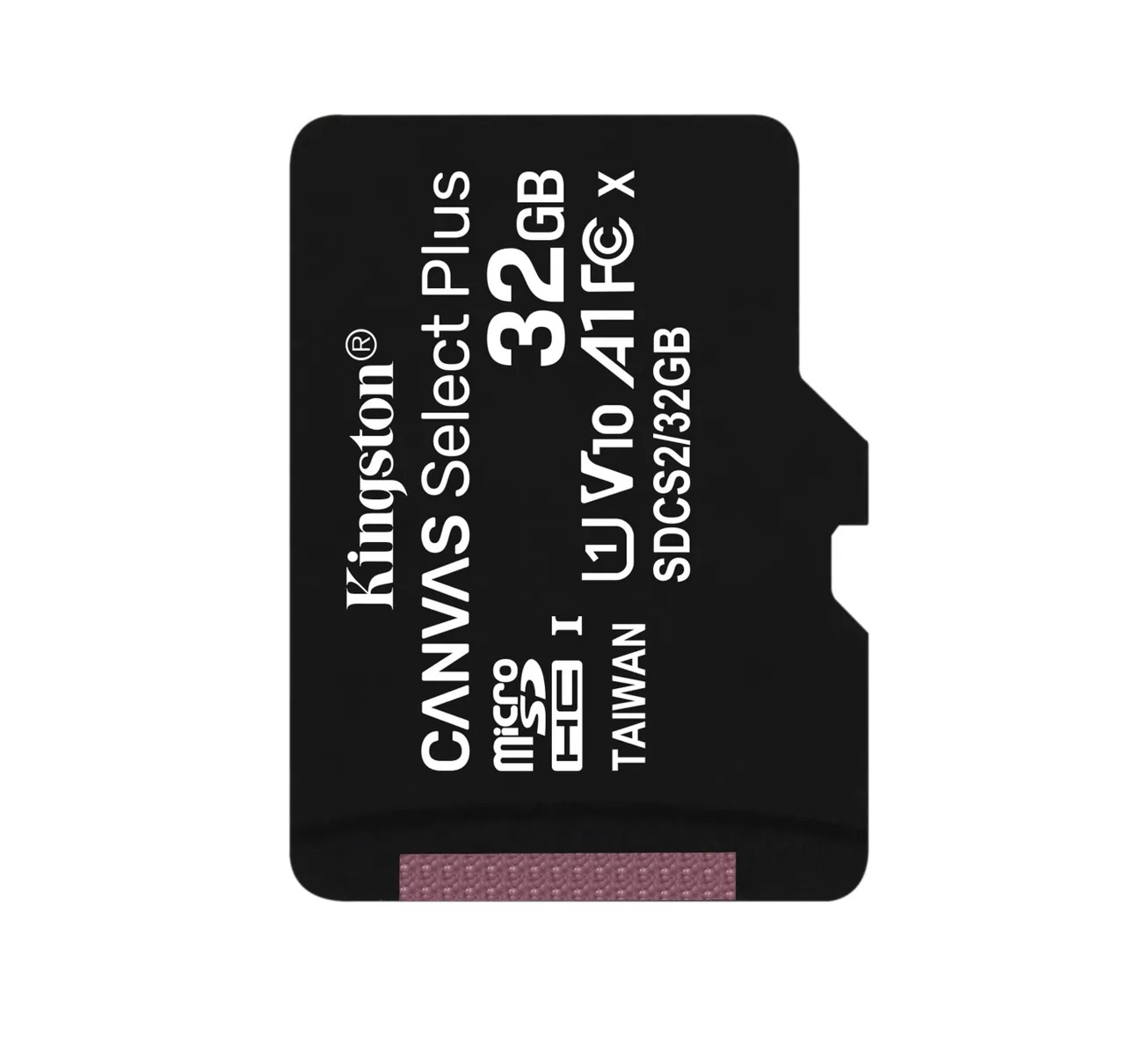 Kingston 32 ГБ Карта памяти microSDHC Canvas Select Plus, Class 10, чтение - 100 Мбайт/сек-1