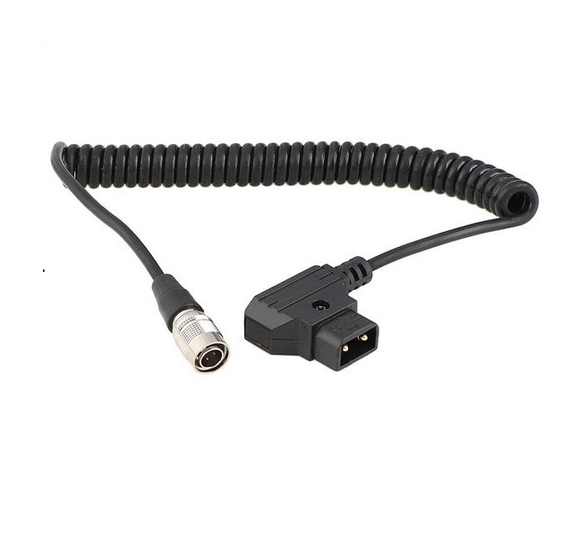 Кабель Питания Спиралеобразный Hawk-Woods DC D-tap - HIROSE 4-pin-1