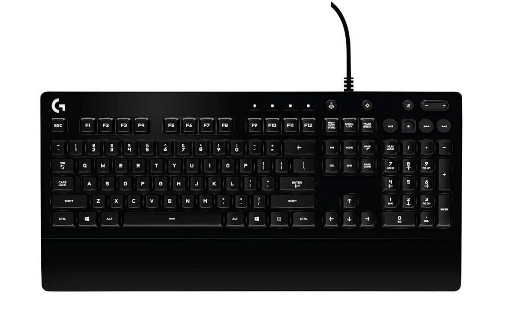 Клавиатура Проводная LOGITECH G213 Prodigy RGB Gaming (920-008092) ENG/RUS-1