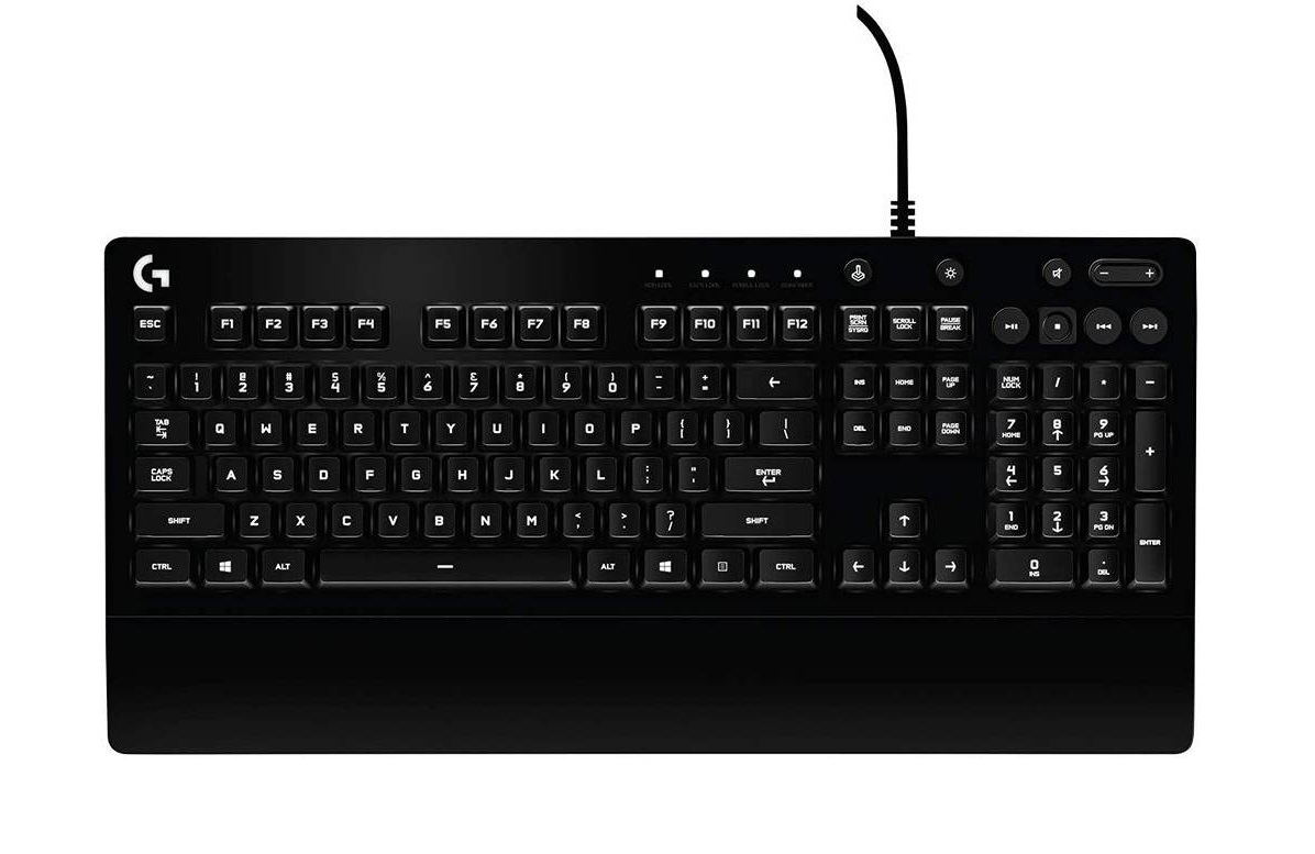Клавиатура Проводная LOGITECH G213 Prodigy RGB Gaming (920-008092) ENG/RUS-1