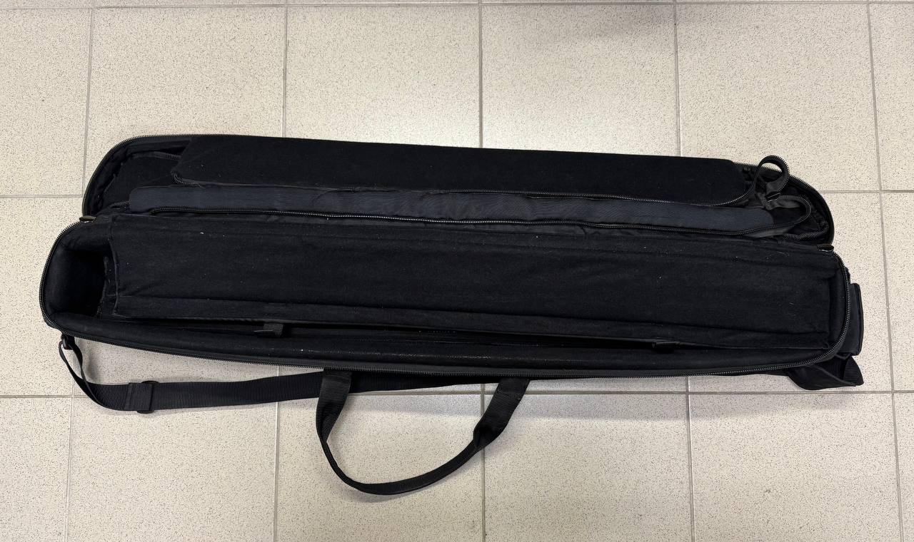 Кейс тканевый Osterrig, с противоударной вкладкой для 4 приборов 105 см-2