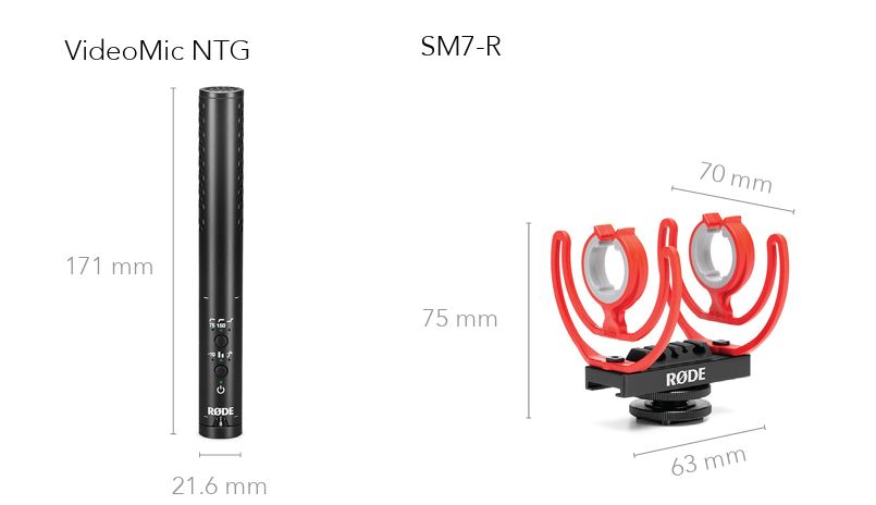 Накамерный Микрофон-Пушка Rode VideoMic NTG КОМПЛЕКТ К2-5