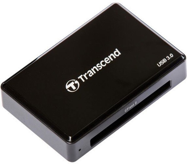 Кард-ридер Transcend CFast 2.0 TS-RDF2 (microUSB 3.1/ Gen 1/Type B)-1