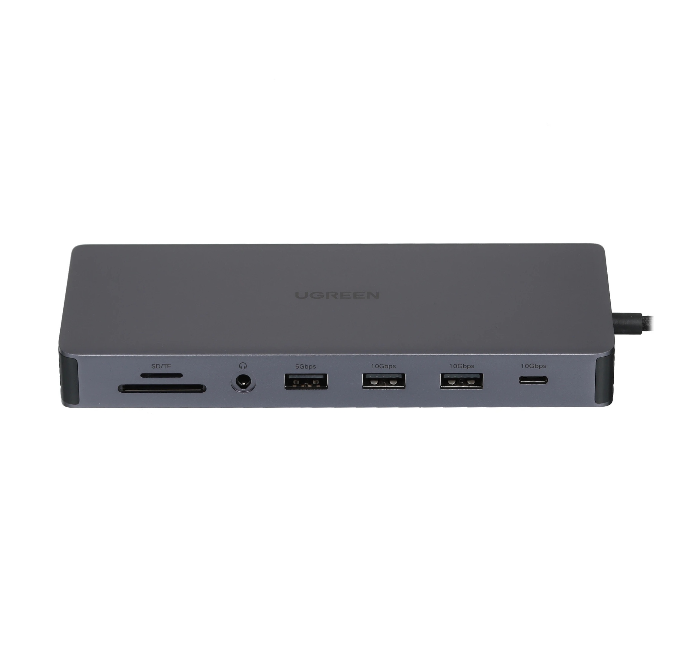 USB-концентратор UGREEN CM681 Revodok Pro 11-in-1 8Kх30Hz USB-C, цвет:серый-6