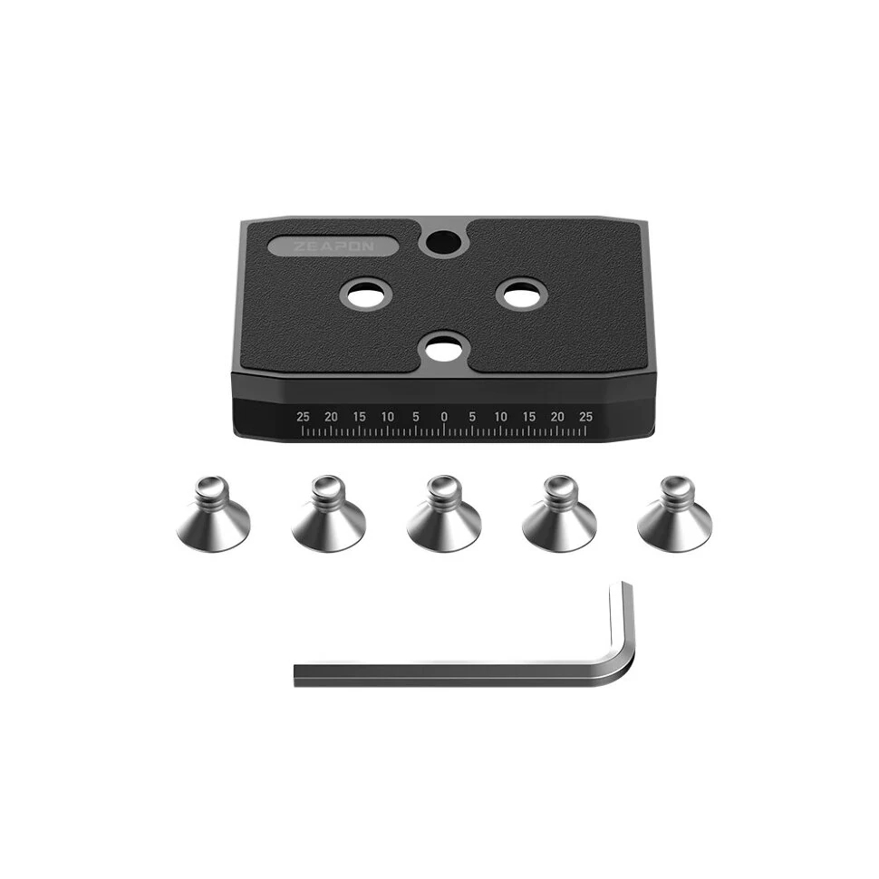 Быстросъёмная площадка Manfrotto St. для слайдера Zeapon (AR-H1) КОМПЛЕКТ-4