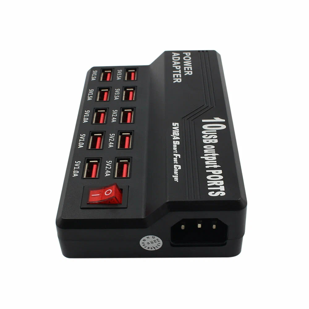 Зарядное Устройство USB NNM W-838 (порты: 10 Type-A /12A) 60Вт-3