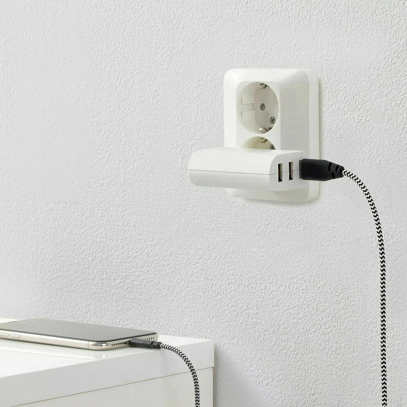 Зарядное Устройство USB Ikea KOPPLA 17 Вт-2