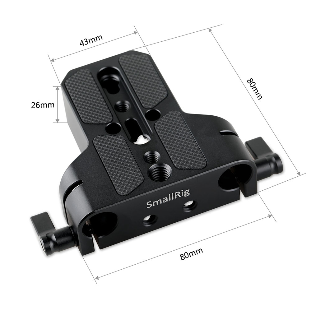 Базовая площадка SmallRig 1674 (15mm Направляющие)-1