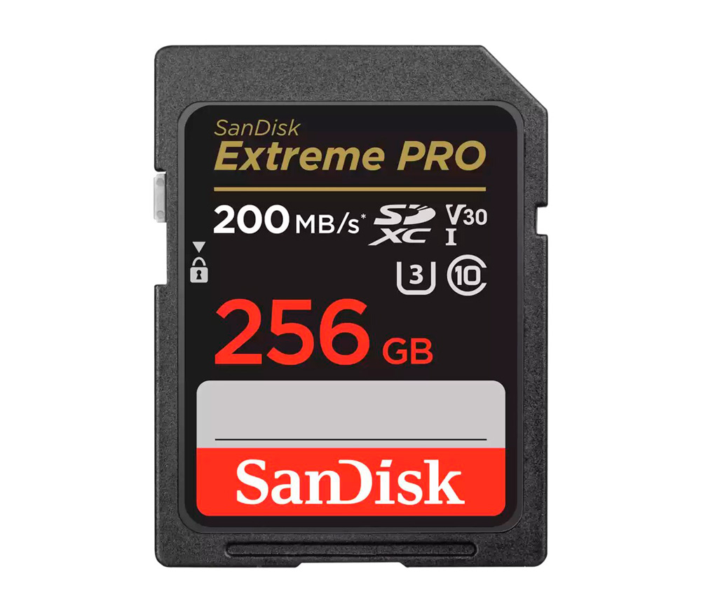 Карта памяти SanDisk Extreme Pro SDXC 256GB UHS-I V30 U3 200/140 Mb/s-1