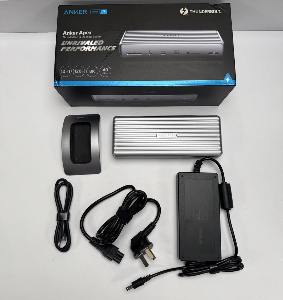 Док-Станция КОМПЛЕКТ Anker 777 Apex 12-in-1 (Thunderbolt 4/usb С/90W/HDMI)-1