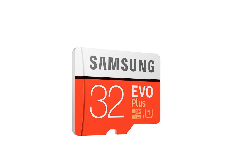 Карта памяти microSDHC UHS-I Samsung EVO Plus 32 ГБ, 95 МБ/с, Class 10, MB-MC32GA/RU-2
