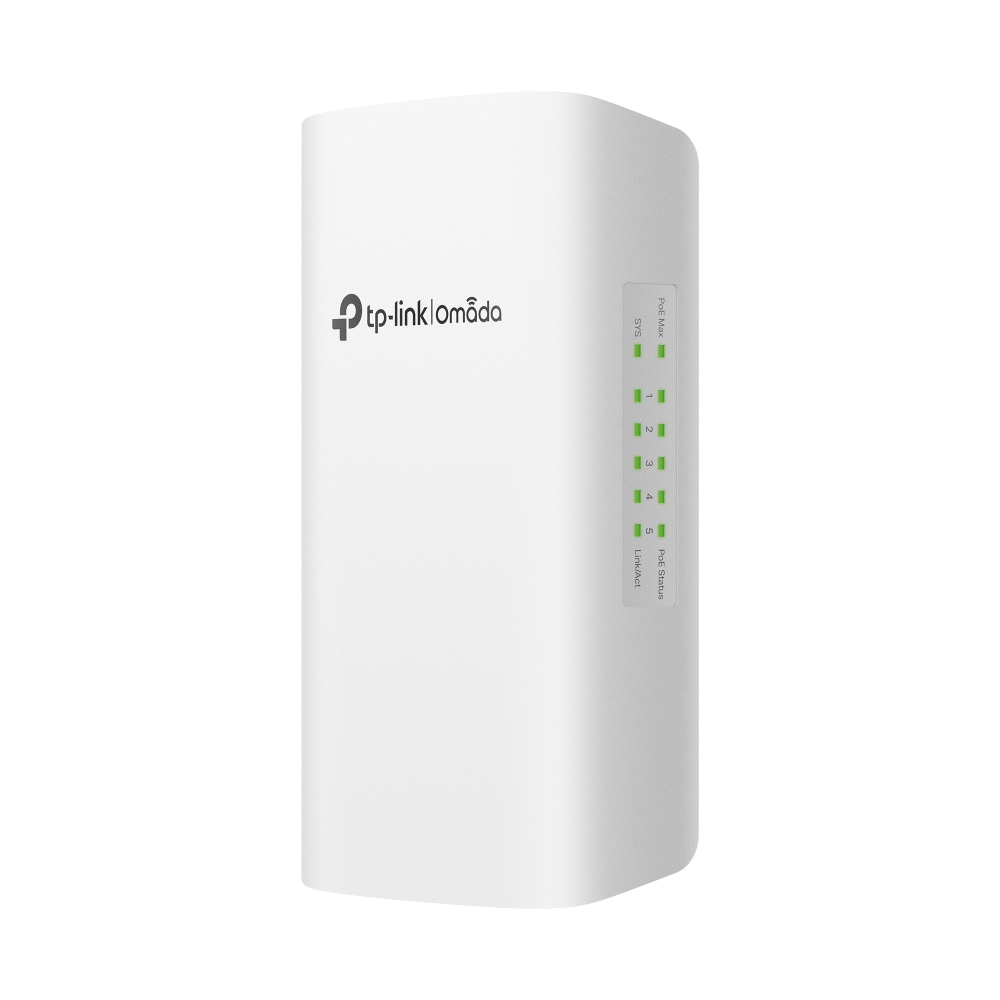 Коммутатор неуправляемый 1 Гбит/с TP-Link Omada SG2005P-PD (4 портов, PoE)-3