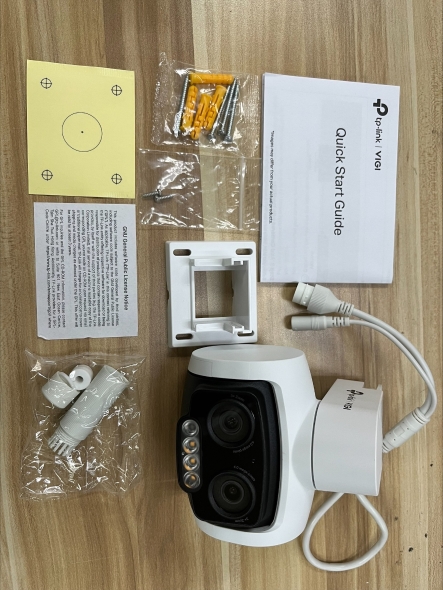 Камера Видеонаблюдения IP Tp-Link VIGI 4MP Outdoor Full-Color Dual-Lens Varifocal Pan Tilt-4